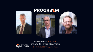 Programmet for Vi Bygger Vestland 2026 er nå klart!🦺🛠️